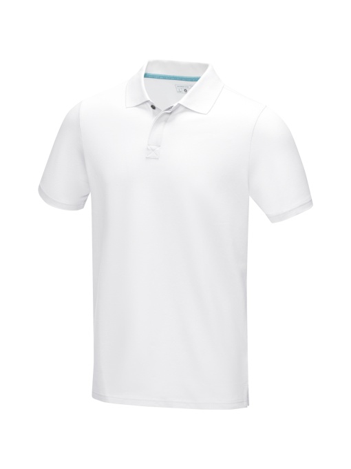 PF™ Graphite polo organic bărbați cu mânecă scurtă