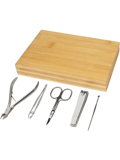 PF™ Ladia set manichiură din bambus 5 piese
