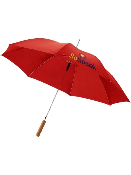 PF™ Lisa 23&quot; auto open umbrella with wooden handle - Img 1