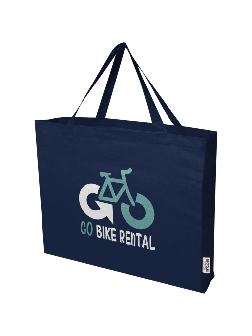 PF™ Odessa geantă tote din bumbac reciclat GRS 220 g/m² 40L - Img 1
