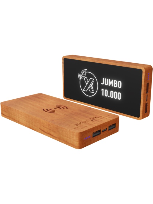 PF™ SCX.design P46 10.000 mAh wooden wireless charging power bank