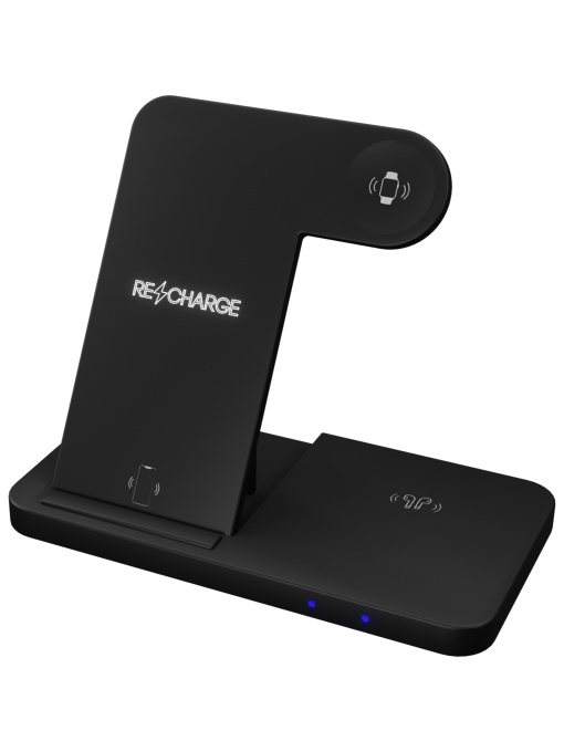 PF™ SCX.design W28 3-in-1 wireless charging base with phone stand