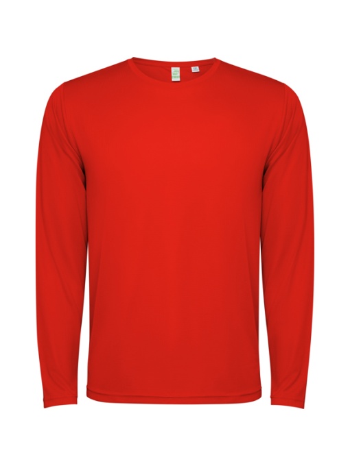 RO™ ESTORIL L/S | Tricou tehnic unisex mânecă lungă | 100 % poliester reciclat, waffle interlock | 125 gsm - Img 1