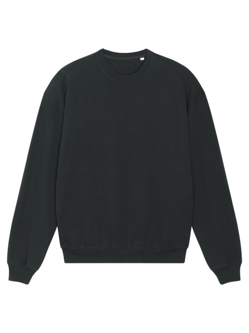 ST/™ Ledger Dry - Bluza unisex boxy cu guler rotund, textură uscată