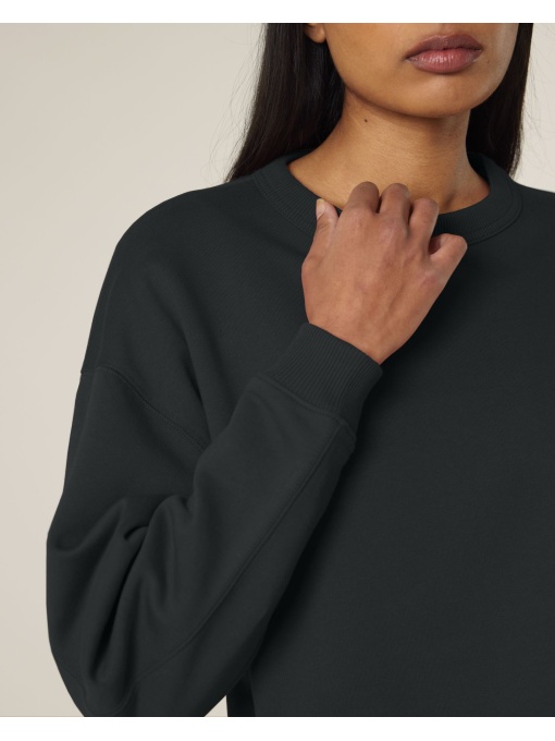 ST/™ Stella Paloma - Bluza oversized de damă cu guler rotund