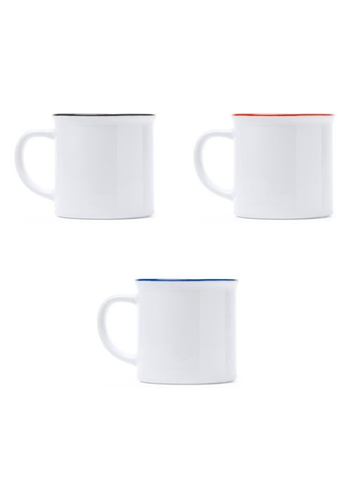 STA™ Kumbo - Sublimation mug kumbo white/black - Img 1