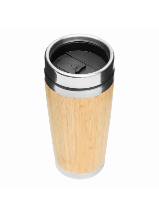 TOP™  Insulated travel mug BAMBOO DRINK
