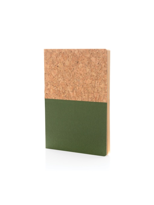 XD™ A5 cork &amp; kraft notebook