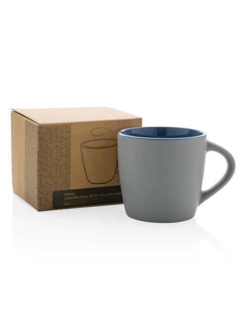 XD™ Ceramic mug with coloured inner 300ml - Img 1