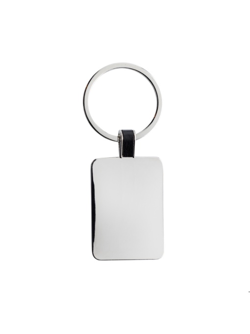 XD™ RCS recycled zinc alloy rectangle keyring