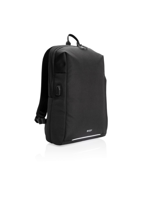 XD™ Swiss Peak AWARE™ RFID and USB A laptop backpack