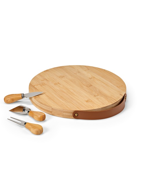 AO™ Duchamp Bamboo Board — Tocător din bambus, set 4 piese