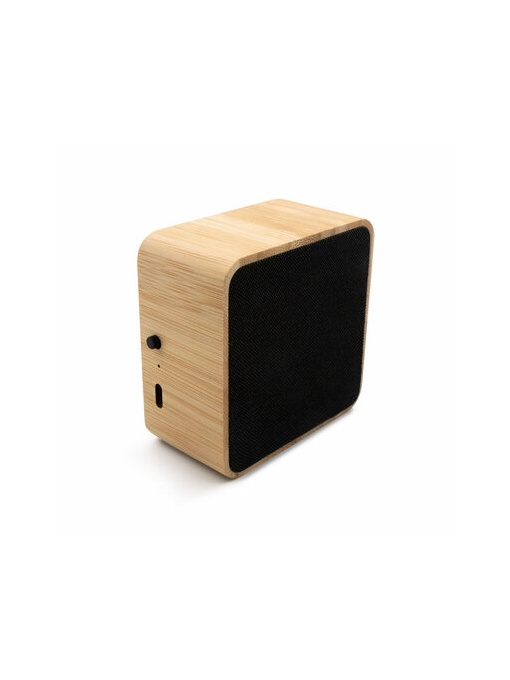 AX™ Boxă wireless din bambus 3W B'RIGHT, panou solar | Androwe