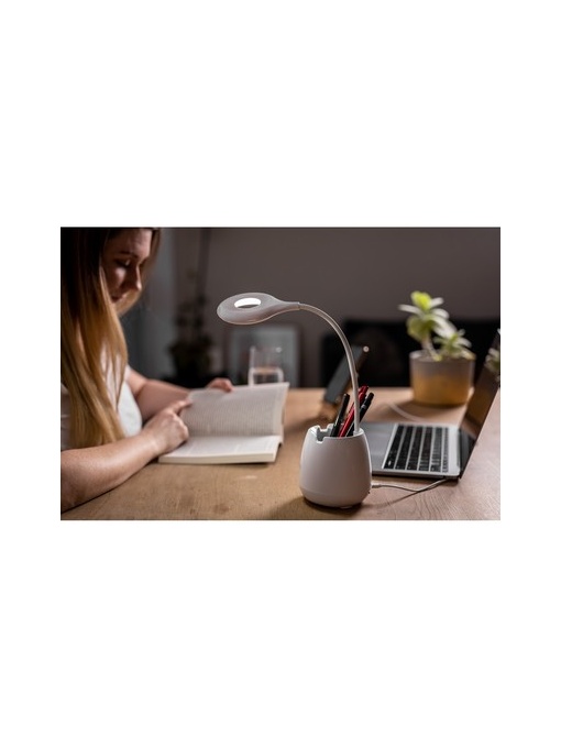 AX™ Desk lamp, wireless speaker 3W, phone stand, pen holder | Asar