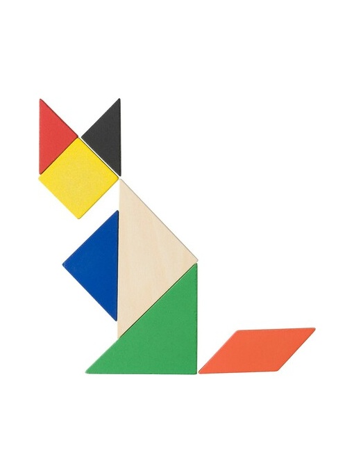 AX™ Tangram puzzle, 7 pcs