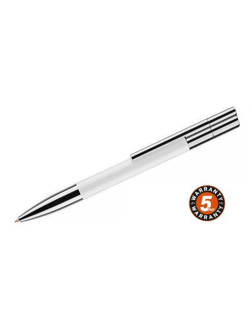 BLUE C™ Ball pen with USB flash drive 16 GB BRAINY