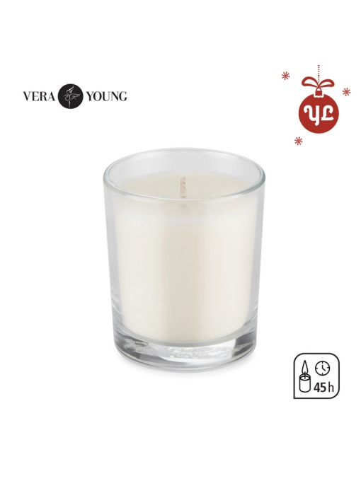 BLUE C™ Lumânare din ceară de soia 170 g – Plum & Patchouli – VERA YOUNG
