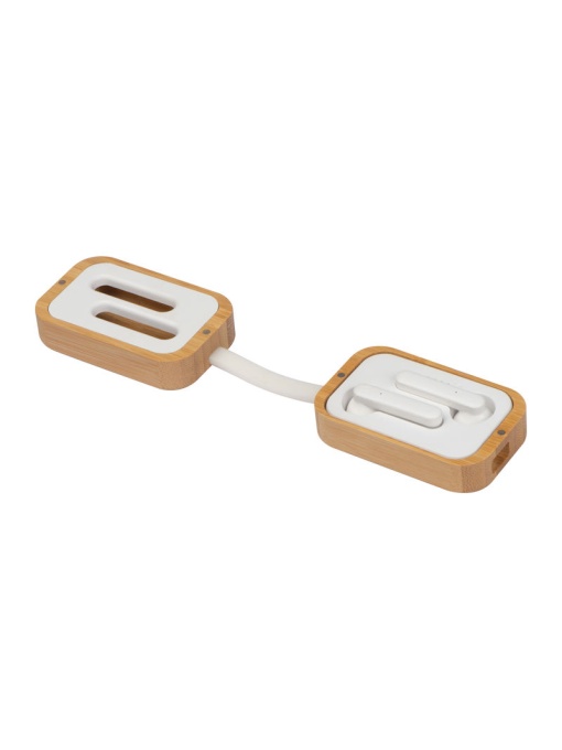 CM™ Headphones in Bamboo Stand