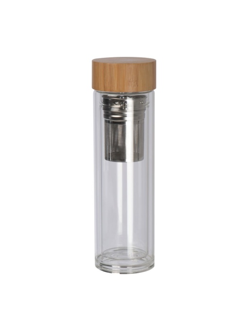 CM™ Sticlă cu dop din bambus, 420 ml