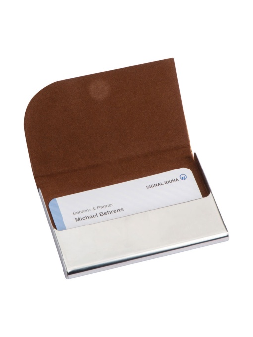 Easy™ Business card holder with cork cover