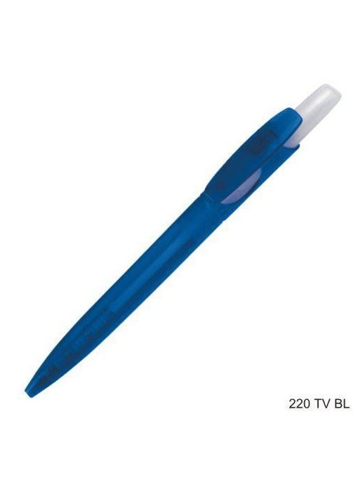 Gathered™ Pix Stilus din plastic, corp transparent color, parti albe