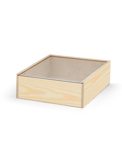 hi!™ BOXIE CLEAR L Cutie de lemn