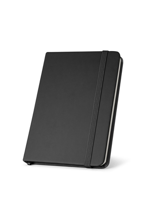 hi!™ CAMPUS A5 notebook with PU hard cover (35% recycled) with lined pages 100% recycled