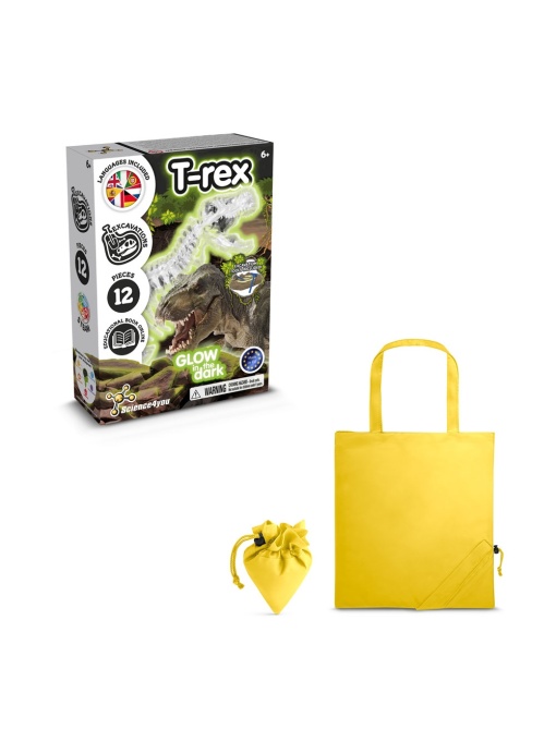 hi!™ Fossil Excavation Kit V Joc educațional furnizat cu o pungă de cadou pliabilă 190T