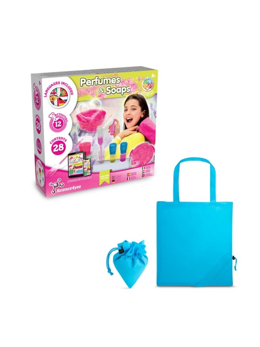 hi!™ Perfume &amp; Soap Factory Kit V Joc educațional furnizat cu o pungă de cadou pliabilă 190T