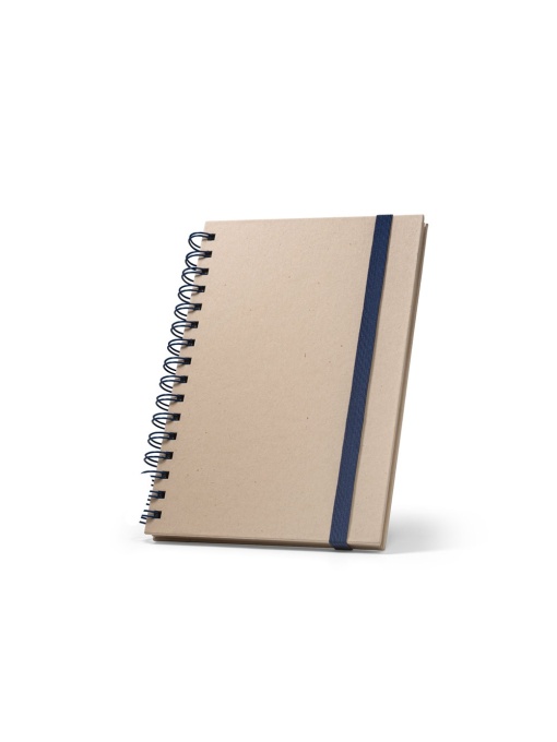 hi!™ PROUST Caiet A5 cu inele, cu copertă tare, fabricat din hârtie din trestie de zahăr (80% trestie de zahăr) cu pagini simple