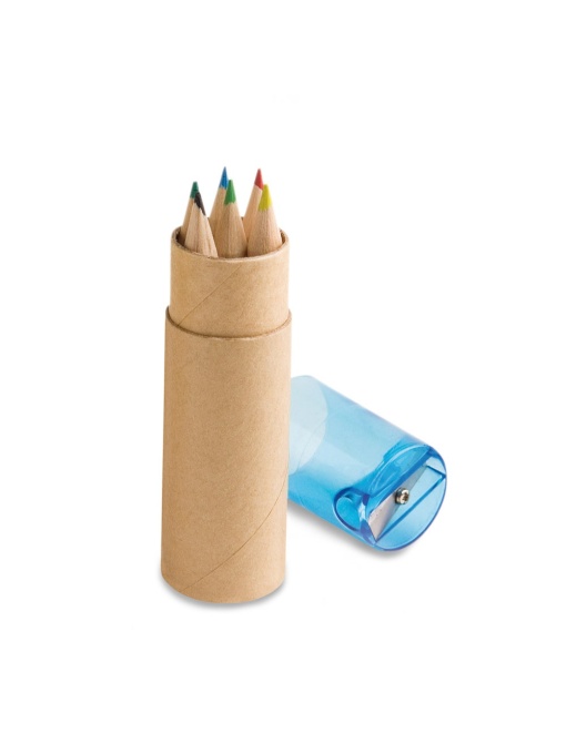 hi!™ ROLS Cutie cu 6 creioane colorate