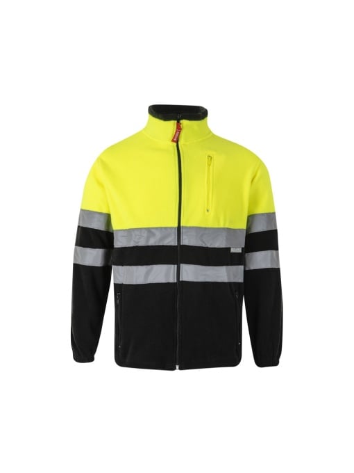 hi!™ VL EROS LARGE Jachetă fleece în două tonuri (280g/m²), din poliester (100%)