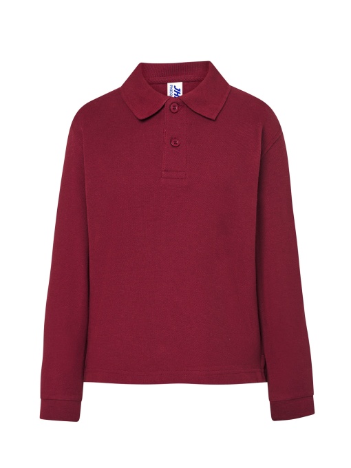 JHK™ Kid LS Unisex Polo - Img 1