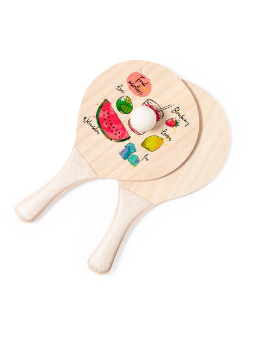 mak™ Sublimation Beach Rackets Zaxia