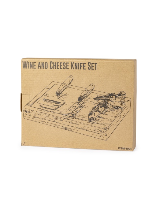 mak™ Wine and Cheese Knife Set Hiblux