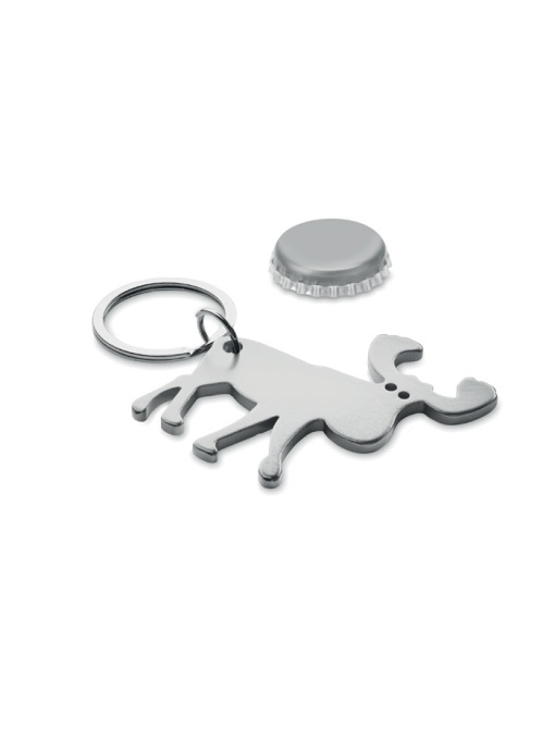 MO™ Bottle popper – Recycled aluminium keyring