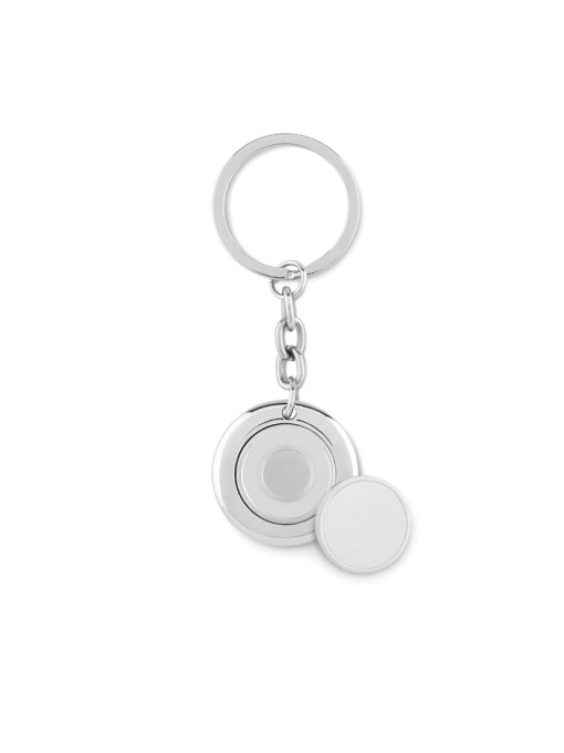 MO™ Flat ring – Round keyring with token