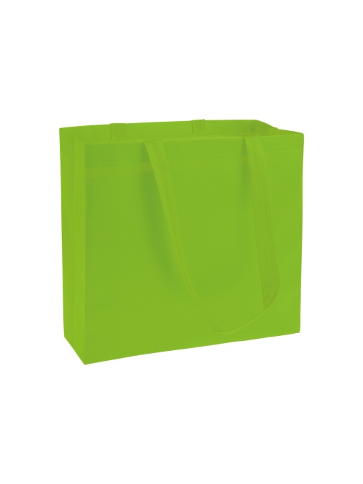 ON™ Laminated non-woven fabric shopping bag with gusset and long handles