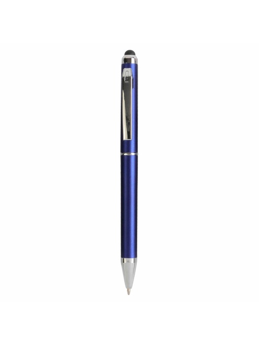 ON™ Plastic twist pen with touchscreen rubber tip