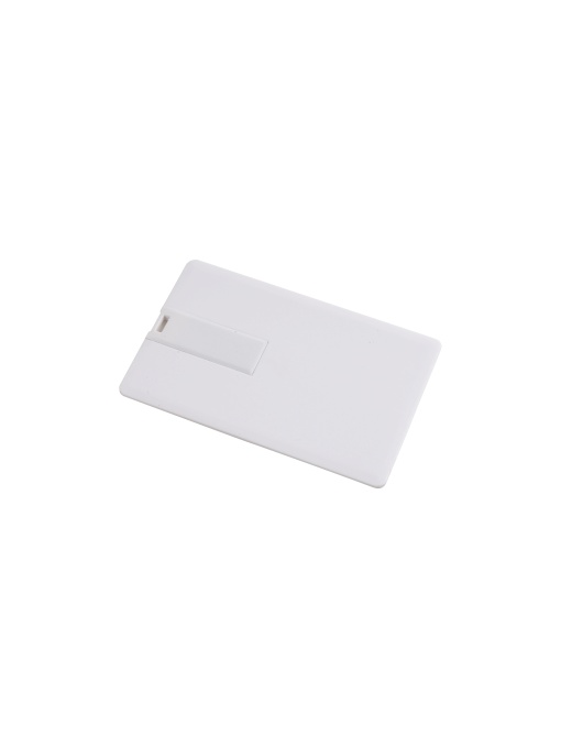 ON™ Plastic card-shaped 4 GB pen drive. Upload on request with delivery in 2 weeks