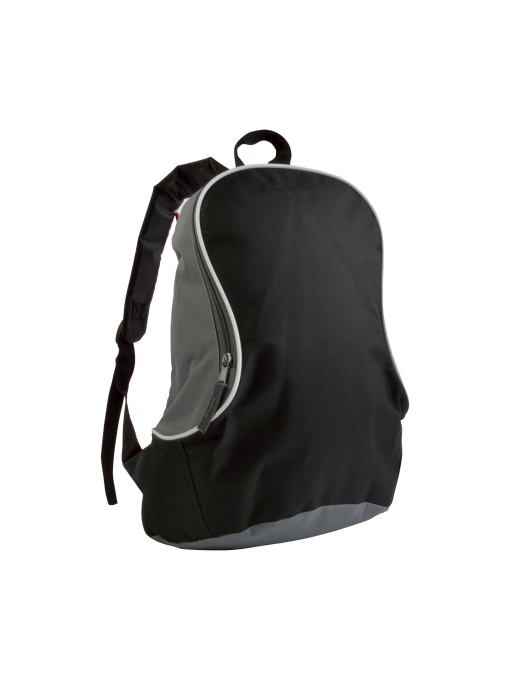 ON™ 600D polyester two-tone backpack with padded straps