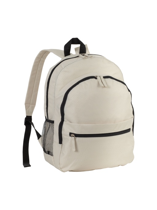 ON™ Rucsac cu 6 buzunare din poliester 600D (două buzunare laterale din plasă). Buzunar frontal cu velcro
