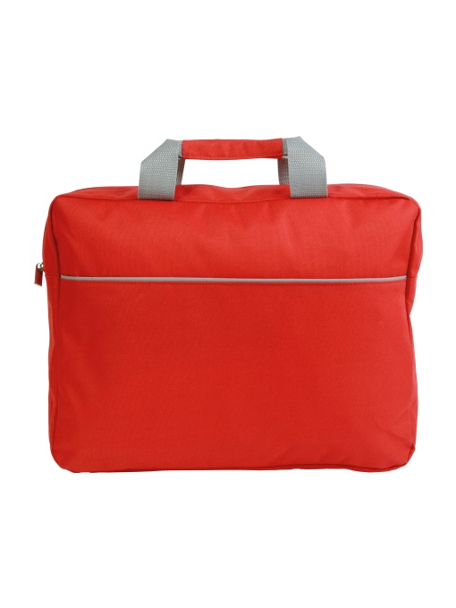 ON™ 600D polyester briefcase with handle and zip closure