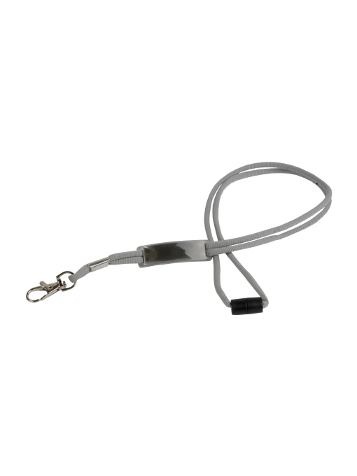 ON™ Șnur pentru ecuson/chei cu inserție personalizabilă și închidere de siguranță