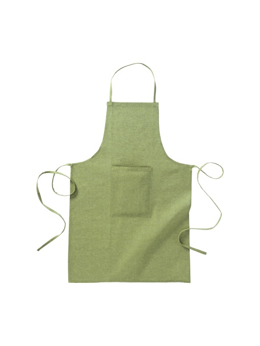ON™ Șorț lung din bumbac 100% reciclat, cu buzunar frontal