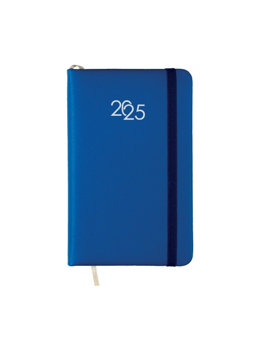 ON™ Weekly pocket diary 2025 with PU cover with elastic band