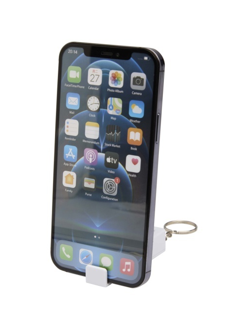 PF™ Aggia recycled plastic phone stand with fidget toy