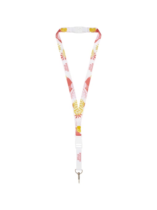 PF™ Balta sublimation lanyard with safety breakaway and buckle