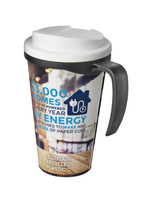 PF™ Brite-Americano® Grande 350 ml mug with spill-proof lid