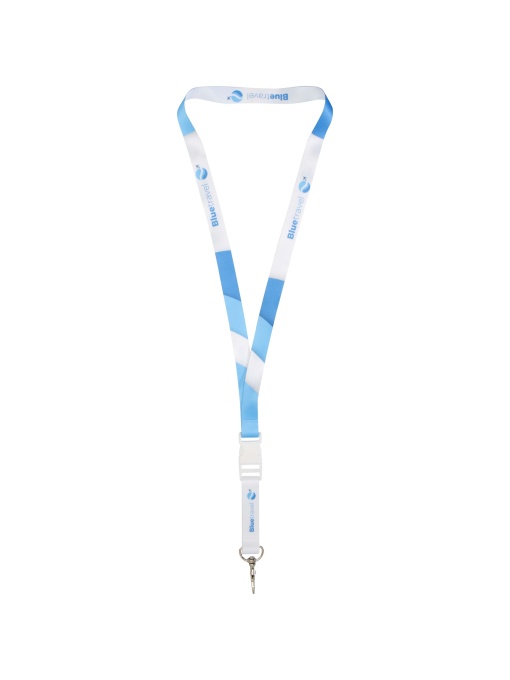 PF™ Bucks sublimation lanyard with safety buckle